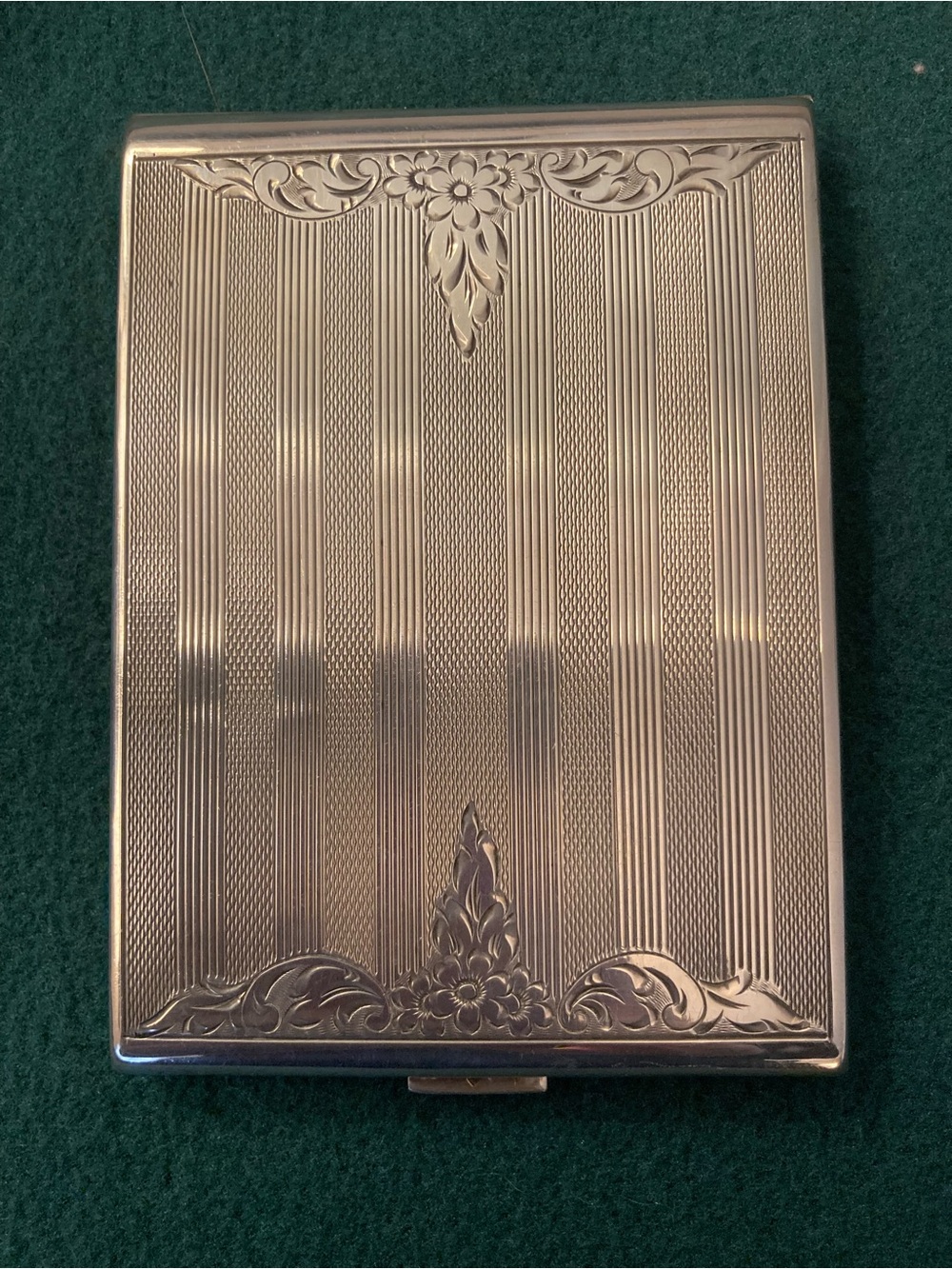 Vintage Silver Cigarette Case